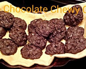 Update, Serving Recipe Double Chocolate Chewy Cookies Delicious and Healthy