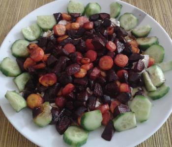 How To Make Recipe Roasted beet and carrot salad Yummy