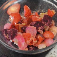 My Pickled Red Pepper Mustard Salad ☺ A picture of My Pickled Red Pepper Mustard Salad ☺.