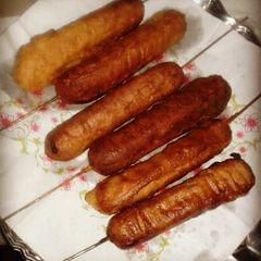 Hot n crispy Corn Dogs 🌭 A picture of Hot n crispy Corn Dogs 🌭.