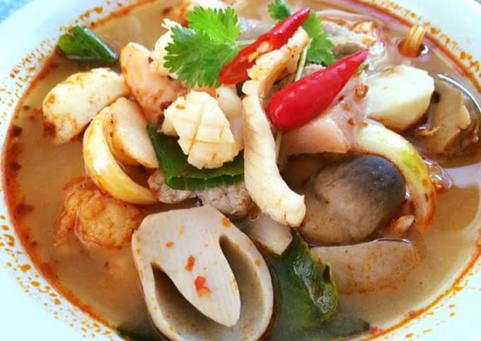 Step-by-Step Guide to Prepare Ultimate Tom Yum Roum Mit