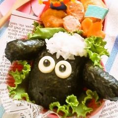 A picture of Shaun the Sheep Character Bento.