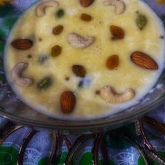 A picture of Paneer kheer.