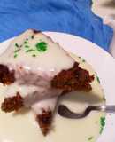 Céklás-diós kevert süti, vanília mártással!..gluténmentesen