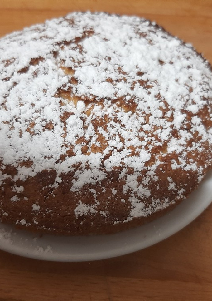 Una foto de Tarta de yogur y zanahoria