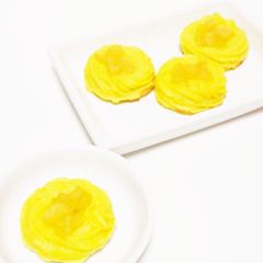 A picture of Small Apple and Sweetened Sweet Potato Tarts.