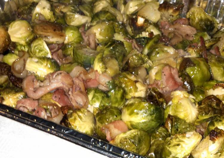 Balsamic-Roasted Brussels Sprouts