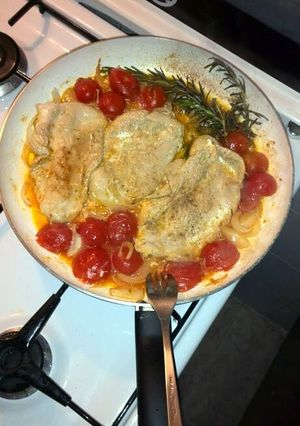 A picture of Angelo's chicken.