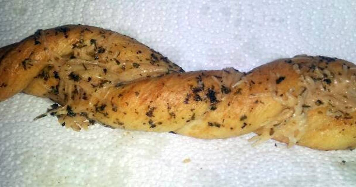 Herbal Buttered Breadsticks from biscuits Recipe by MsKipper Cookpad