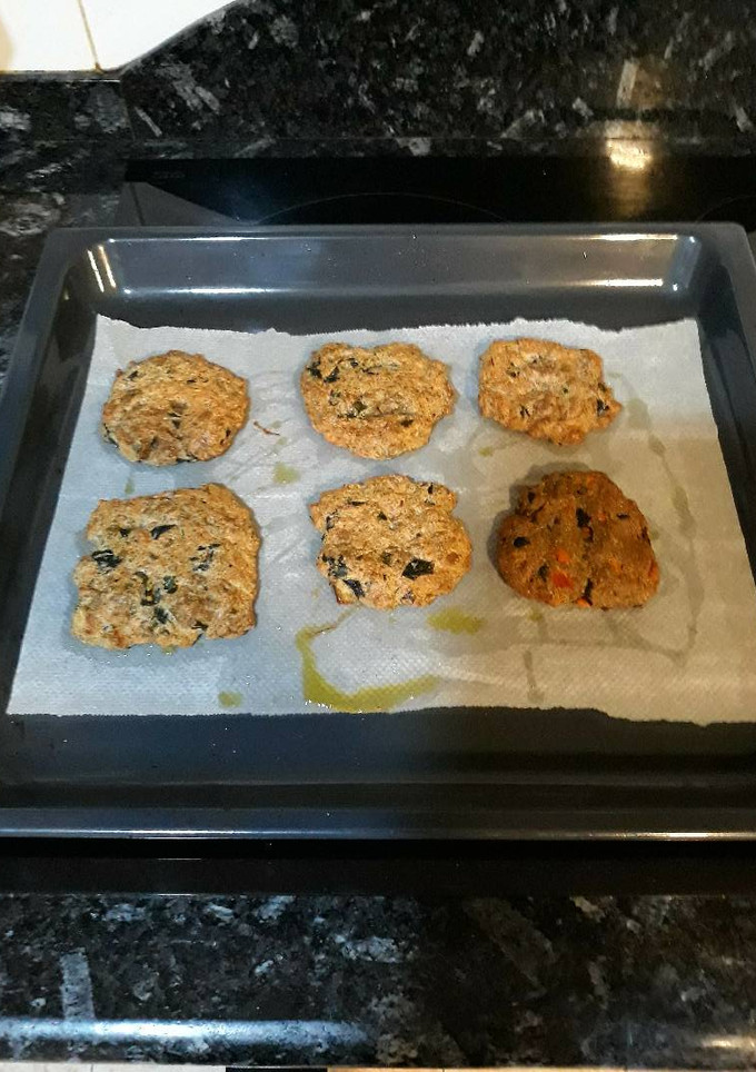 Una foto de Panecillos de verduras y chía