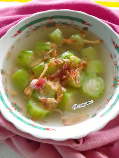 Foto resep Sayur Bening Oyong / Gambas