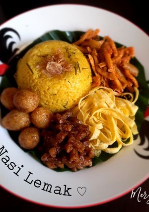 Foto resep Nasi Lemak |magic com|