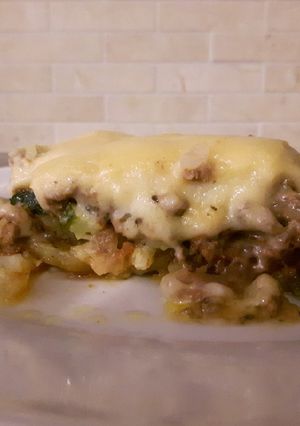 A picture of Creamy Beef and Potato Bake.