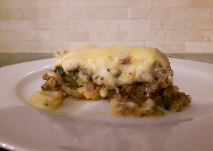 Creamy Beef and Potato Bake