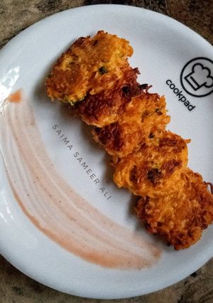 A picture of Noodle ke pakoray.