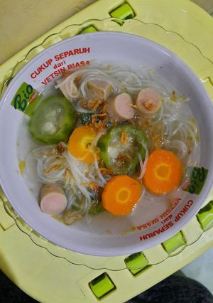 Foto resep SOP oyong bihun