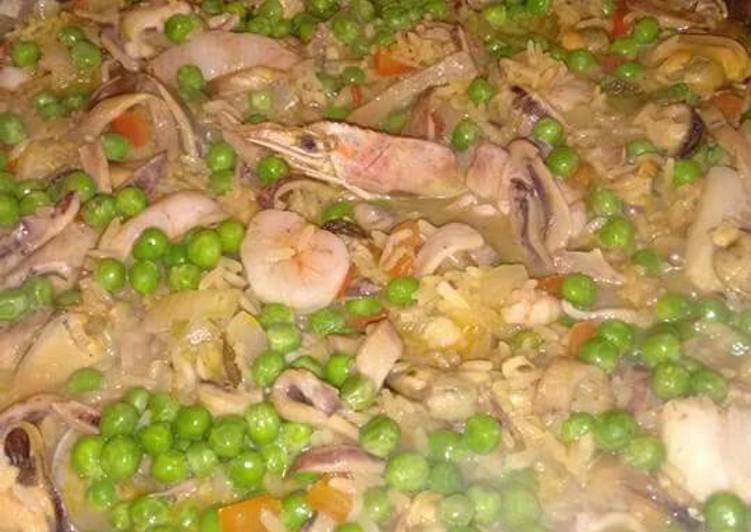 Paella de mariscos