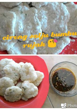 Foto resep Cireng Salju Bumbu Rujak