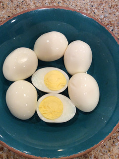 A picture of Perfect Hard Boiled Eggs.