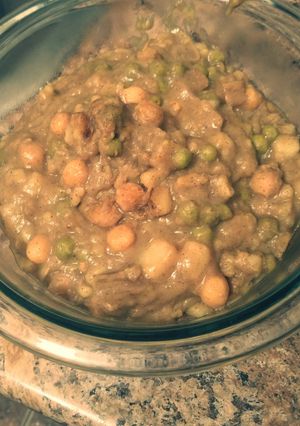 A picture of Spicy Vegan Potato Curry.