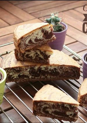 Foto resep OGURA Zebra Cake (no BP,no BS)