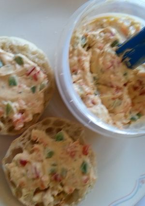 A picture of Veggie Cream Cheese-Homemade.