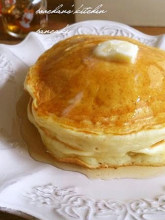 A picture of Egg-Free! Fluffy! Tofu Pancakes!.