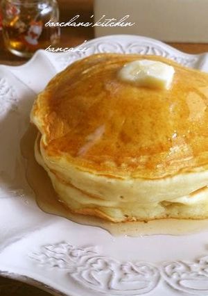 A picture of Egg-Free! Fluffy! Tofu Pancakes!.