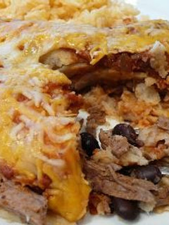 A picture of Beef Enchiladas.