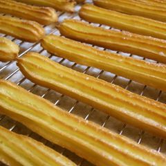 A picture of Oven Baked Churros.