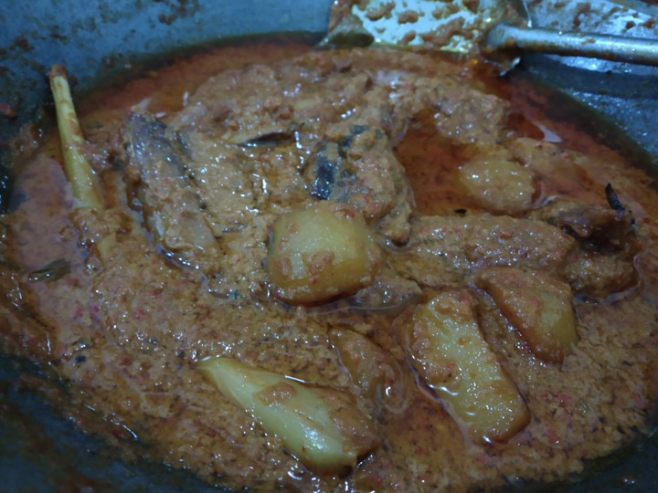 Anti Ribet, Memasak Rendang ikan tongkol tengiri+kentang super enak Menu Enak Dan Mudah Dibuat