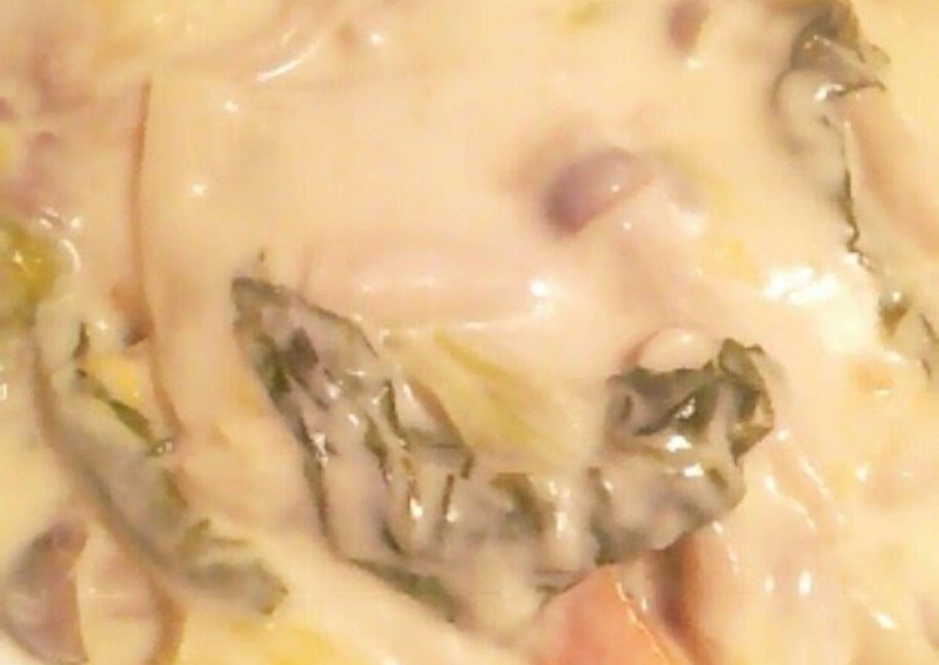Cream-free Chinese Cabbage in Cream Sauce