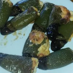A picture of Mike's world famous jalapeño popper.