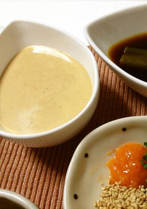 A picture of Simple and Convenient Homemade Sesame Sauce Made in a Pot.