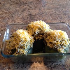 A picture of Texas Stuffed Bell Peppers.