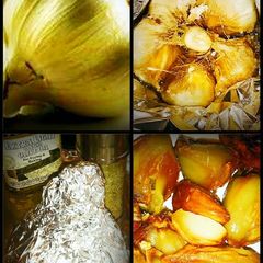 A picture of Mike's Roasted Elephant Garlic.