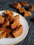 Crispy! Ginger Rusks Made From Bread Crusts