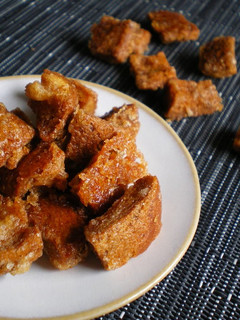 A picture of Crispy! Ginger Rusks Made From Bread Crusts.