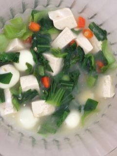 Foto resep Sayur sawi tahu