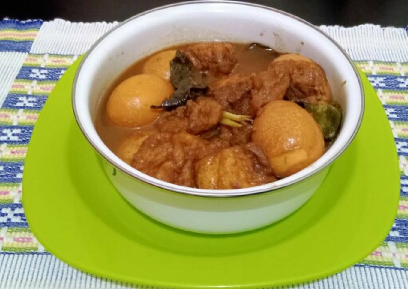 Semur Tahu & Telur