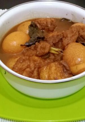 Foto resep Semur Tahu & Telur