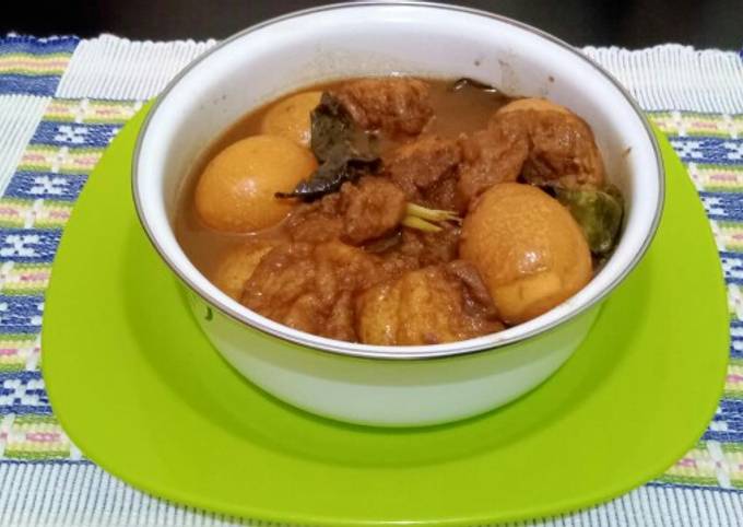 Resep Semur Tahu & Telur Oleh Lusi Alexandria - Cookpad