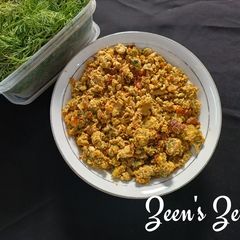 A picture of Dill Greens Khagina/Egg Bhurji.