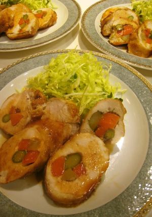 A picture of Tender Chicken Breast Rolls.