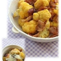 A picture of Curry Flavoured Cauliflower Stir-fry [with a Bonus].