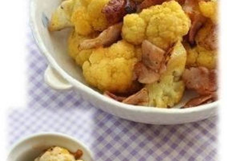 Recipe of Favorite Curry Flavoured Cauliflower Stir-fry [with a Bonus]