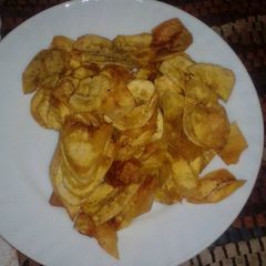 A picture of Matoke crisps.