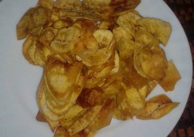 Recipe of Homemade Matoke crisps