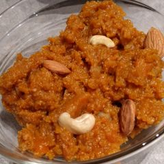 Gazar halwa A picture of Gazar halwa.