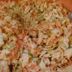 A picture of Cole Slaw, southern style.
